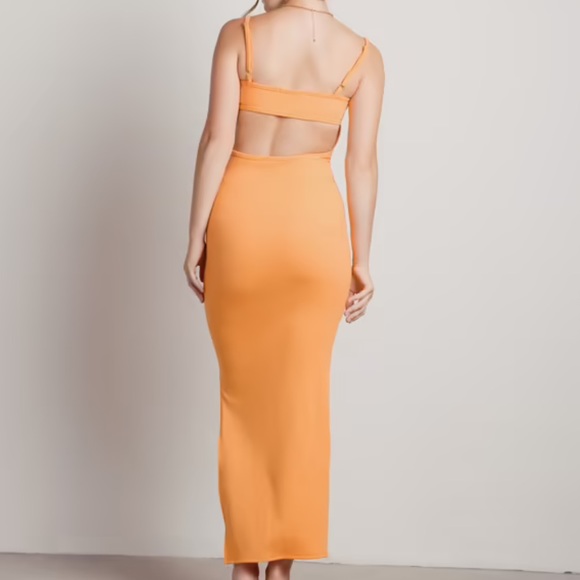 Orange maxi dress - Picture 2 of 3